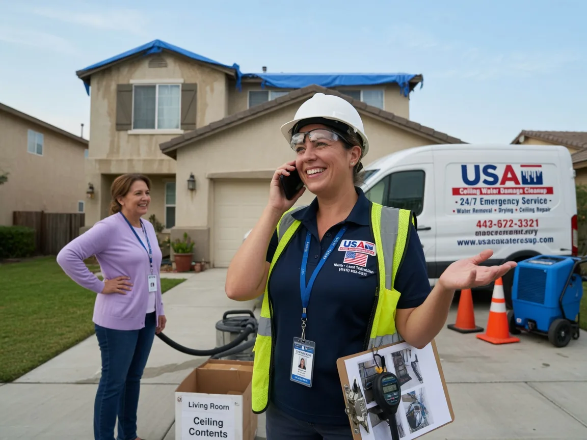 Ceiling Water Damage Restoration Weinert, TX FAQs